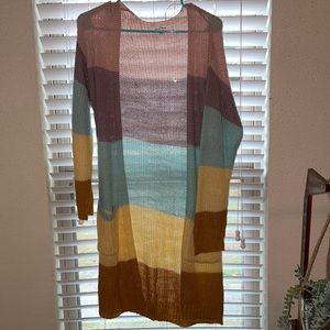 💜Multi colored knit sweater